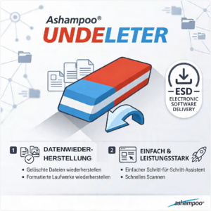 Ashampoo Undeleter | 1 PC | Dauerlizenz | ESD