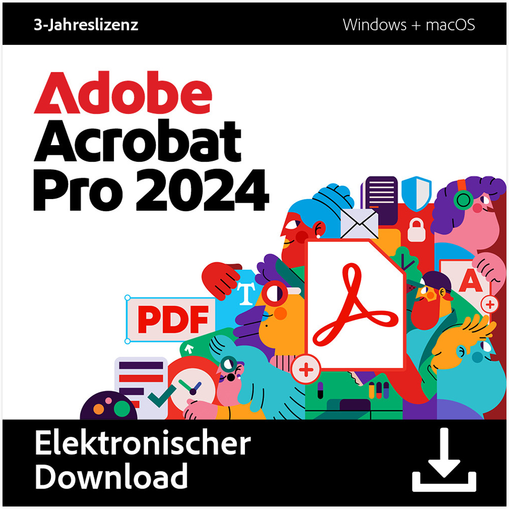Adobe Acrobat Pro 2024 3 Jahre kaufen Windows Mac