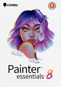 Corel Painter Essentials 8 | 1 PC/MAC | Dauerlizenz (einmaliger Kauf) | ESD