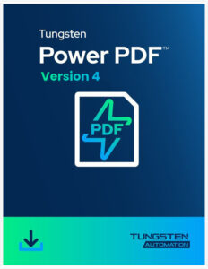 Tungsten Power PDF 4.x Standard  | 1 PC/Windows | Dauerlizenz (einmaliger Kauf) | ESD