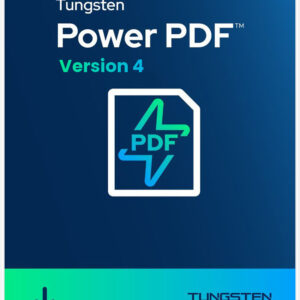 Tungsten Power PDF 4 Standard kaufen Windows PDF-Editor Dauerlizenz