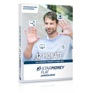 StarMoney Flat | alle Geräte | 1 Jahr | inkl. Premiumsupport | ESD