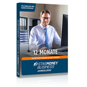 StarMoney Business | 25 Nutzer | 1 Jahr | inkl. Premiumsupport | ESD