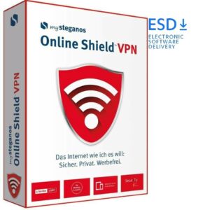 mySteganos Online Shield VPN | 5 Geräte | 1 Jahr | stets aktuell | ESD