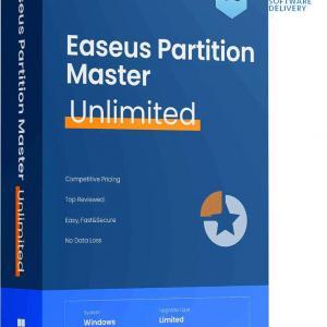 EaseUS Partition Master Unlimited | ♾️ PCs/Server | (Dauerlizenz) Lifetime Upgrades | ESD