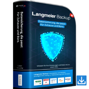Langmeier Backup Essentials 12 | 1 PC | Dauerlizenz + 1 Jahr Maintenance | ESD