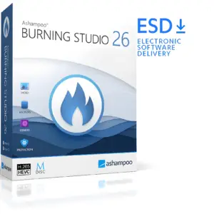Ashampoo Burning Studio 26 | 1 PC | Dauerlizenz | ESD
