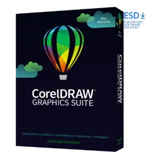 CorelDRAW Graphics Suite 365 (aktuelle Version) | 1 PC/MAC | 1 Jahr | ESD