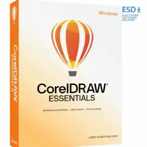 CorelDRAW Essentials (aktuelle Version) | 1 PC | Dauerlizenz | ESD