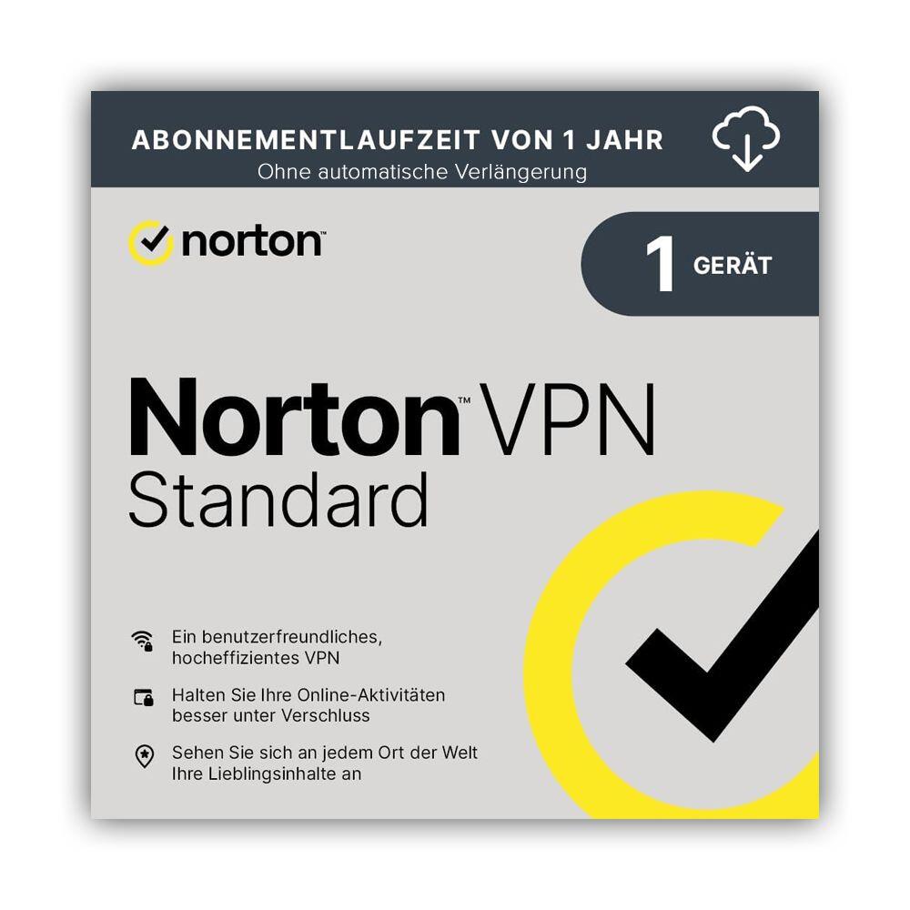 Norton VPN Standard | 1 Gerät | 1 Jahr | kein autom. Abo | Key in 5 Min. | ESD