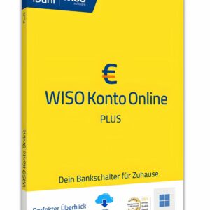 WISO Konto Online Plus 2026 | 1 PC | 1 Jahr | stets aktuell | ESD