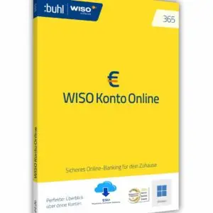 WISO Konto Online 365 (Ver. 2026) | 1 PC | 1 Jahr | stets aktuell | ESD
