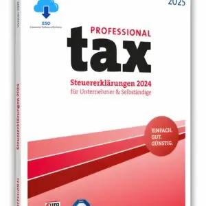 BUHL tax 2025 Professional (Steuerjahr 2024) | 1 Nutzer/PC | ESD