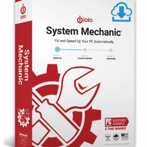 iolo System Mechanic | 10 PCs | 1 Jahr stets aktuell | ESD