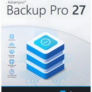 Ashampoo Backup Pro 27 | 1 PC | Dauerlizenz (einmaliger Kauf) | ESD