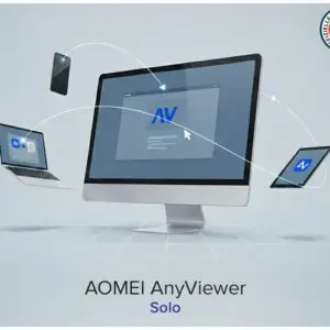 AOMEI AnyViewer Solo | 1 Lizenz/User | 5 Geräte | 1 Jahr | ESD