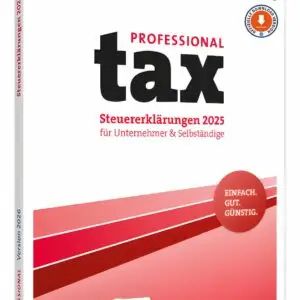 BUHL tax 2026 Professional (Steuerjahr 2025) | 1 Nutzer/PC | ESD
