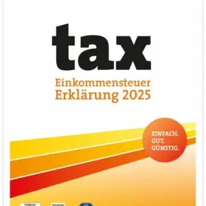 BUHL tax 2026 Einkommenssteuer (Erklärung 2025) | 1 Nutzer (Windows) | ESD