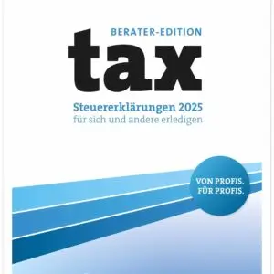 BUHL tax Berater-Edition 2026 | 1 Nutzer (Windows) | einmaliger Kauf | ESD