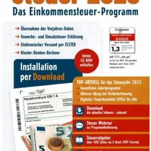Aldi Steuer-Software 2025 – Steuererklärung für Steuerjahr 2025 | ESD